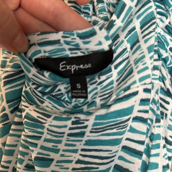 Express Gold Chain Tie Halter Tank Size Small - Picture 5 of 7